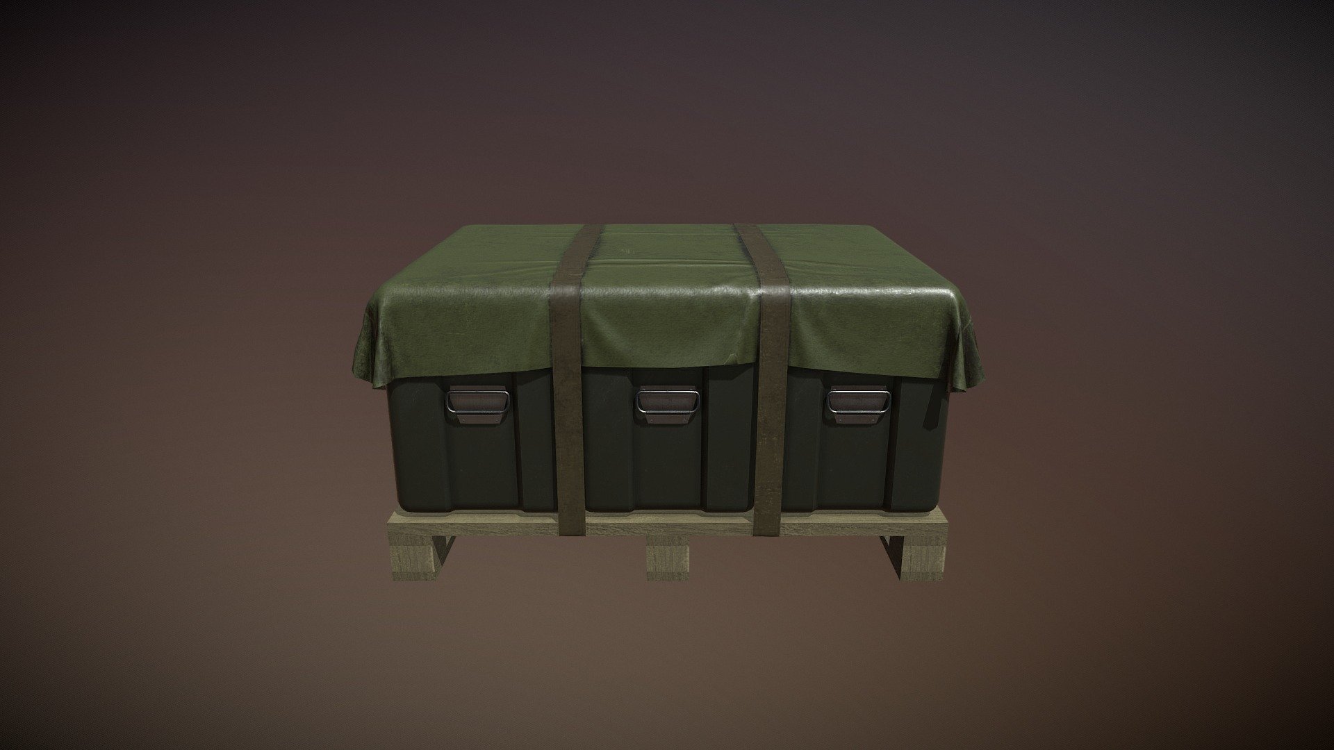 Military Pallet - 3D model by elpastube [911314a] - Sketchfab