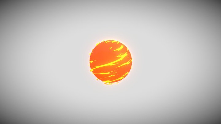 Fireball vfx 3D Model