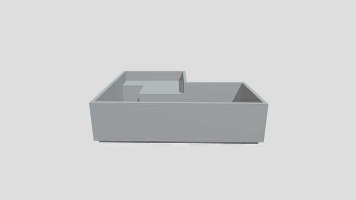 Piscina com prainha (ESTR00) 3D Model