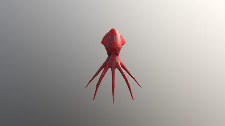 Squidboi 2 3D Model
