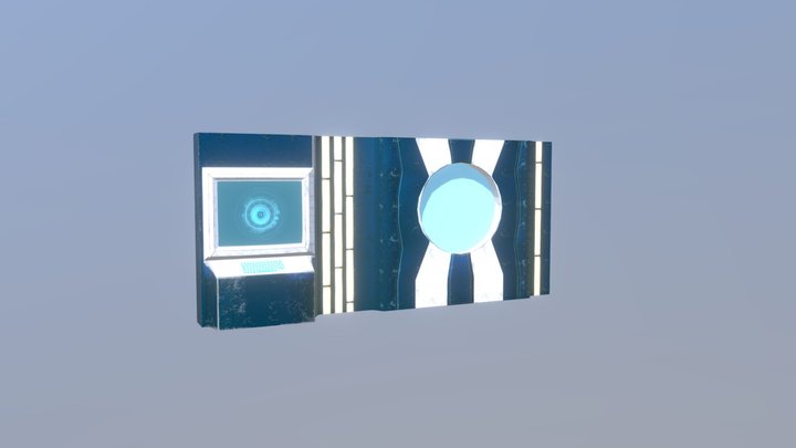 Low Wall 3D Model