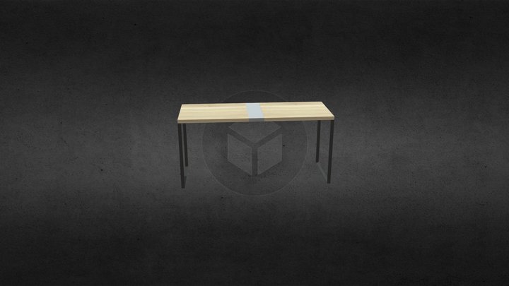 Loft Table 3D Model