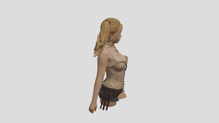 Female Character by Tripo – Modello 3D gratuito STL