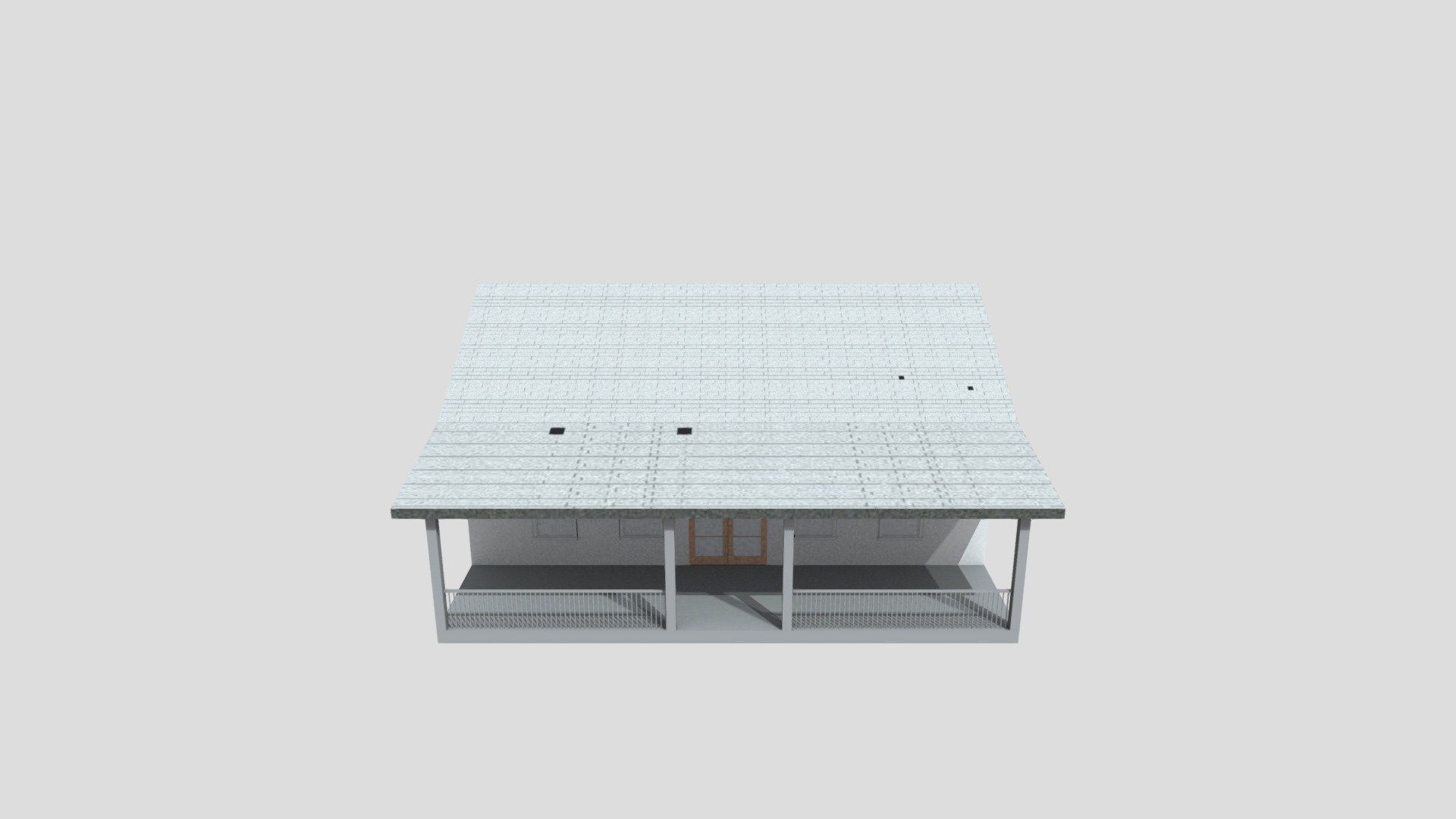 Smart House Kit With Porch