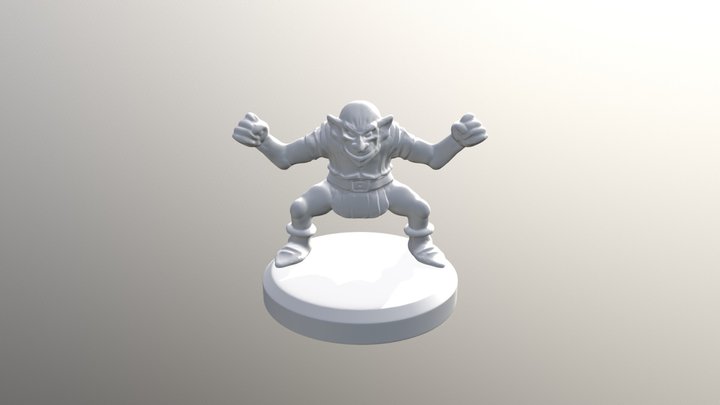 HQ Goblin 3D Model