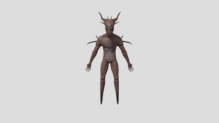 Arachnid Character 3D Model