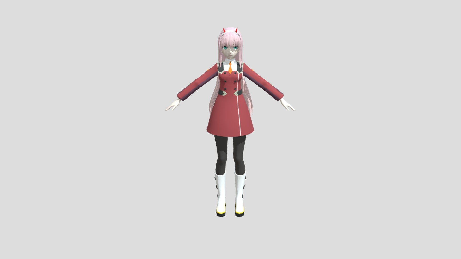 Zero Two - Download Free 3D model by Bagus Sujiwa (@hobianimasi