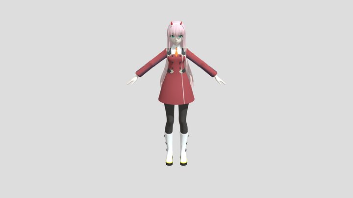 Zero Two 3D Model