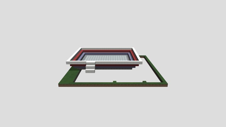 Мой структурный блок 3D Model