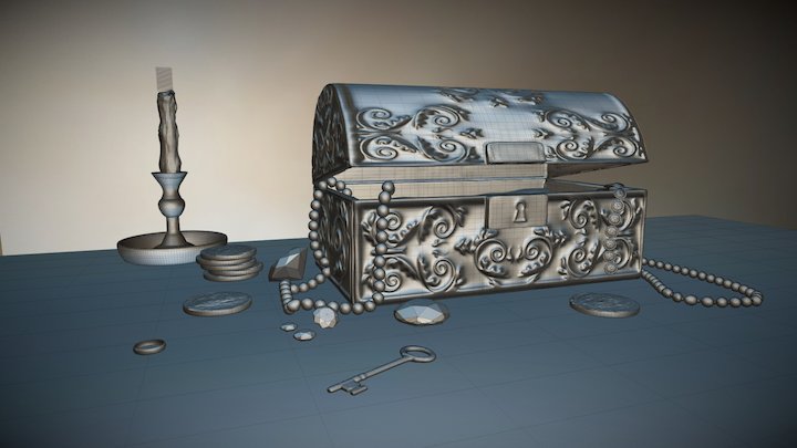 Treasure 3D Model