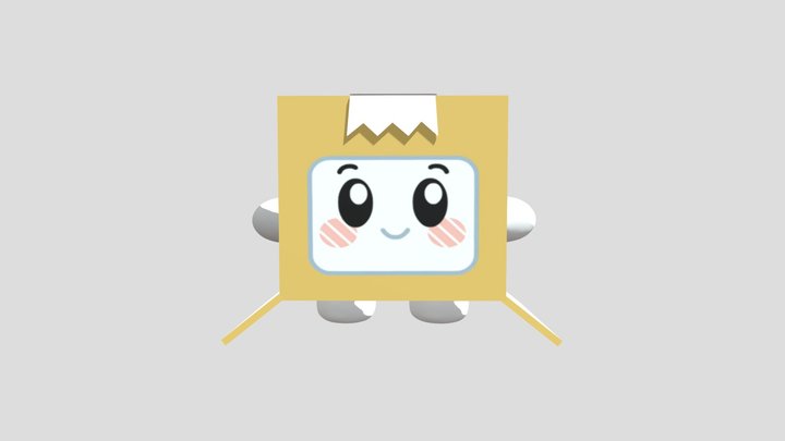 Boxy Lankybox 3D Model