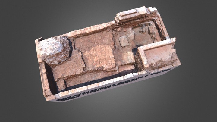 Sítio Saracura / Vai-Vai - Área 4 / Forno 3D Model