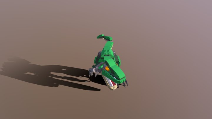 LEGO Dino 3D Model