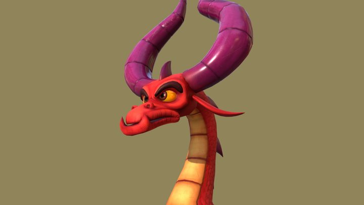 Red 3D Model