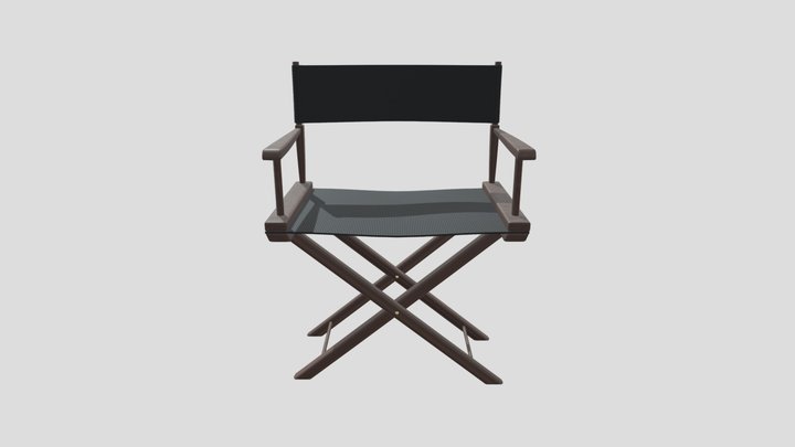 Director Chair 3D Model