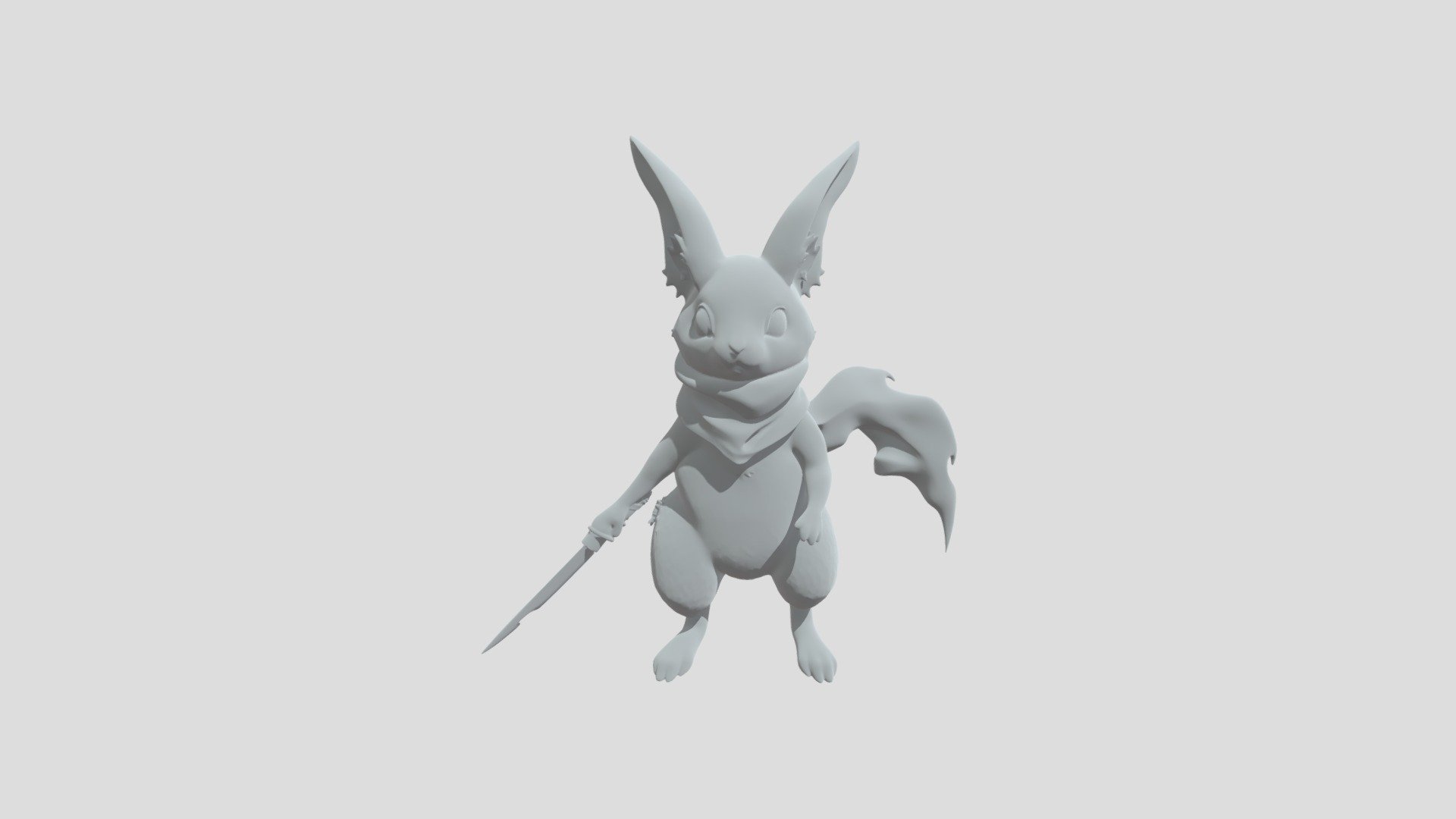 Vorpal Rabbit - 3D model by YeldarbSeddeg [911bbe3] - Sketchfab