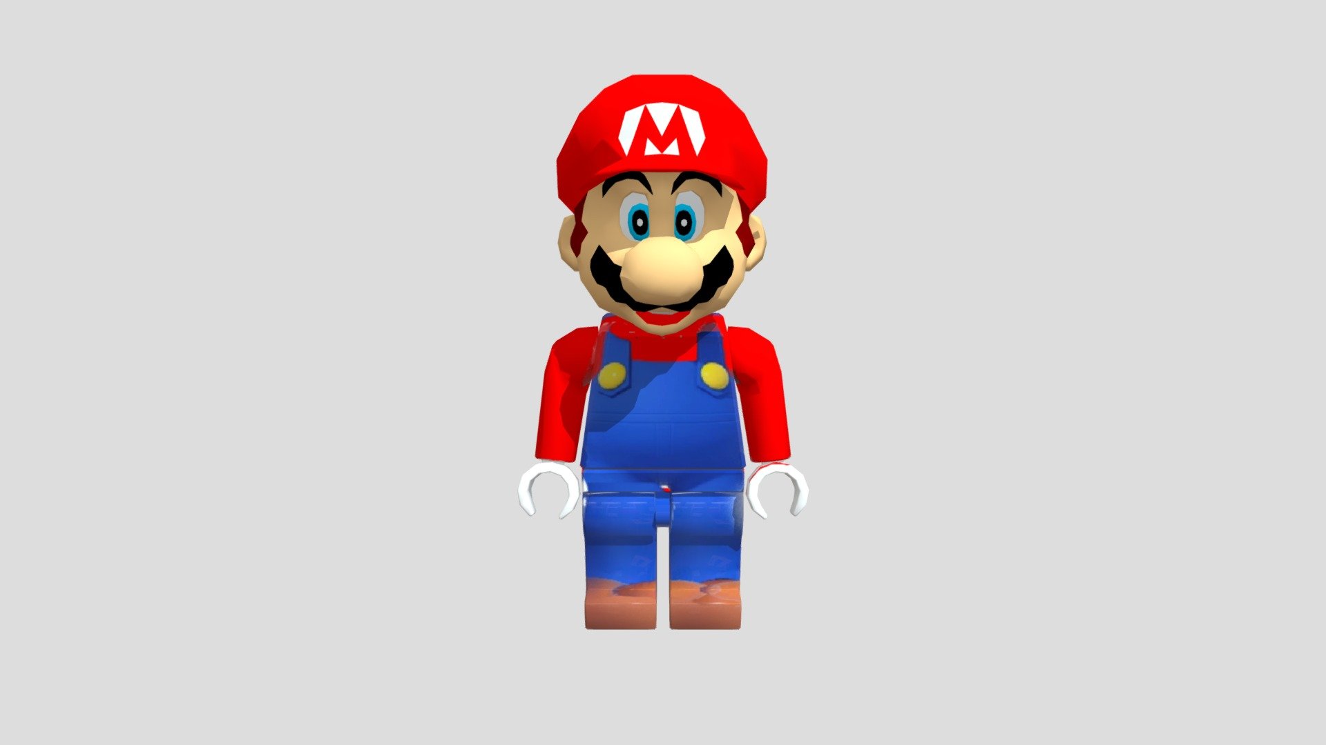 Lego mario 2025 3d model