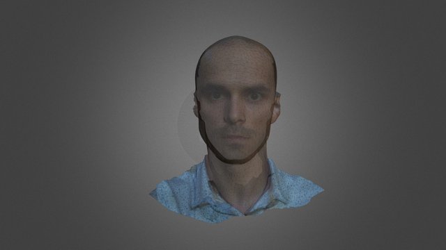 Face_textured 3D Model