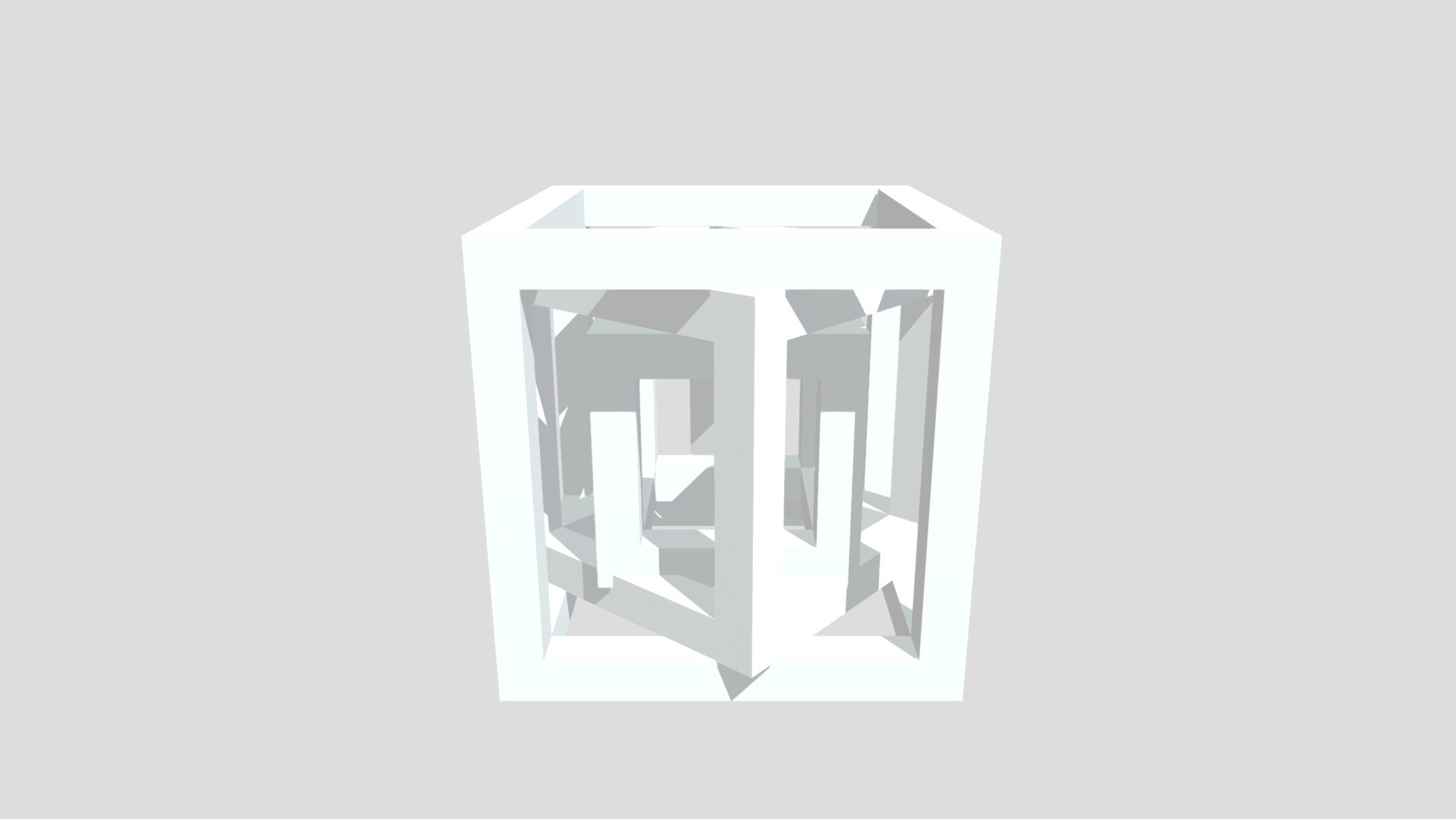 Non-subractive 3D model