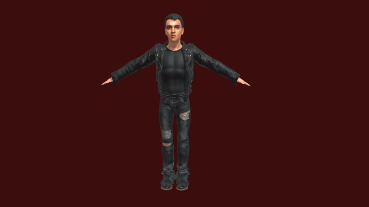 Elvis Presley 3D Model