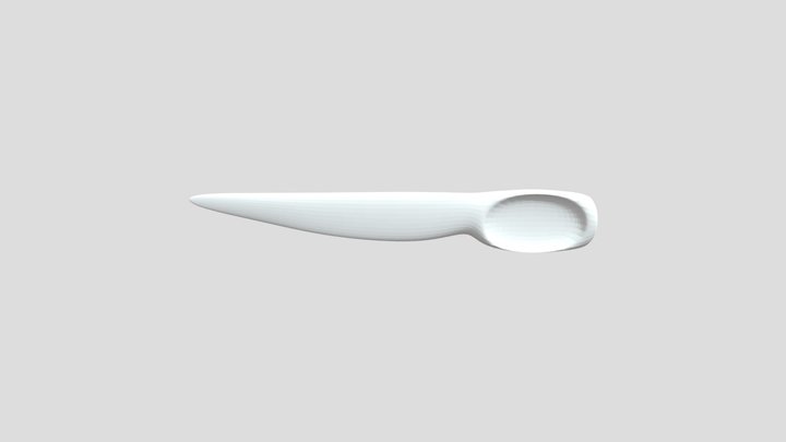 Knife free low poly 3D Model