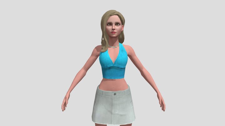 Karen Wheeler 3D Model