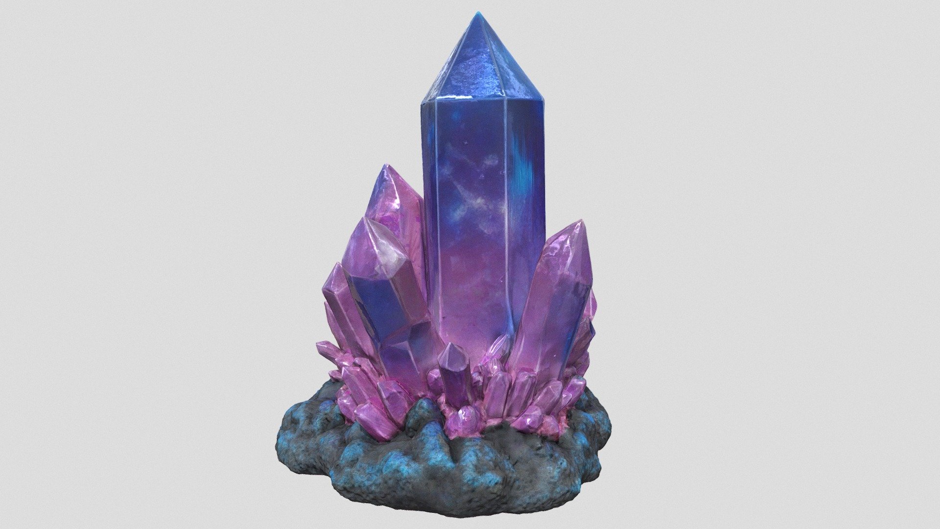 Crystals-Of-X_I - Download Free 3D model by -X-ScornGames (@XX-XX ...