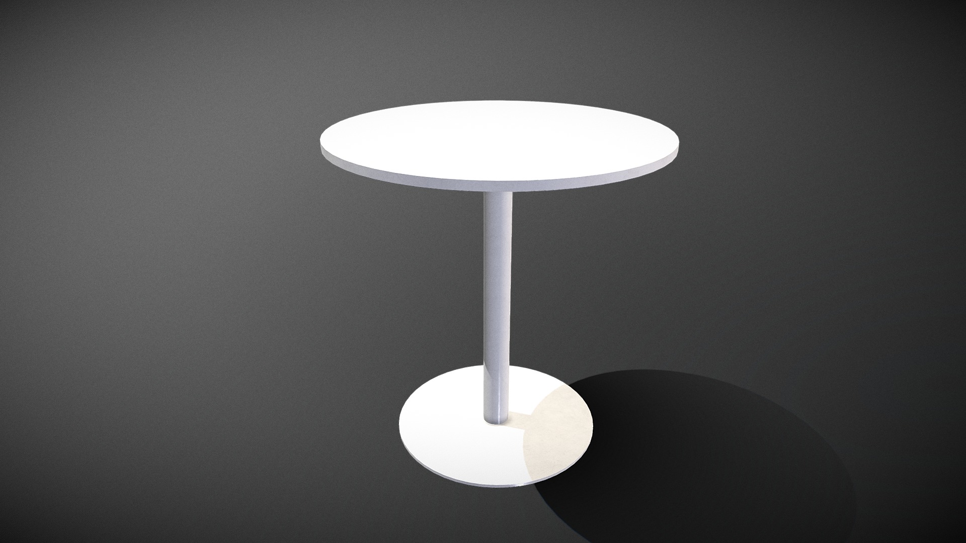3D model Mesa Café Table – Model 4670 V-02 - This is a 3D model of the Mesa Café Table - Model 4670 V-02. The 3D model is about a lamp on a table.