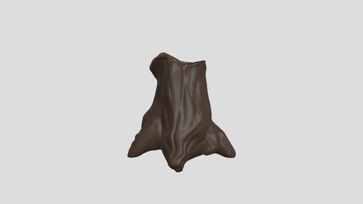 tree stump 3D Model
