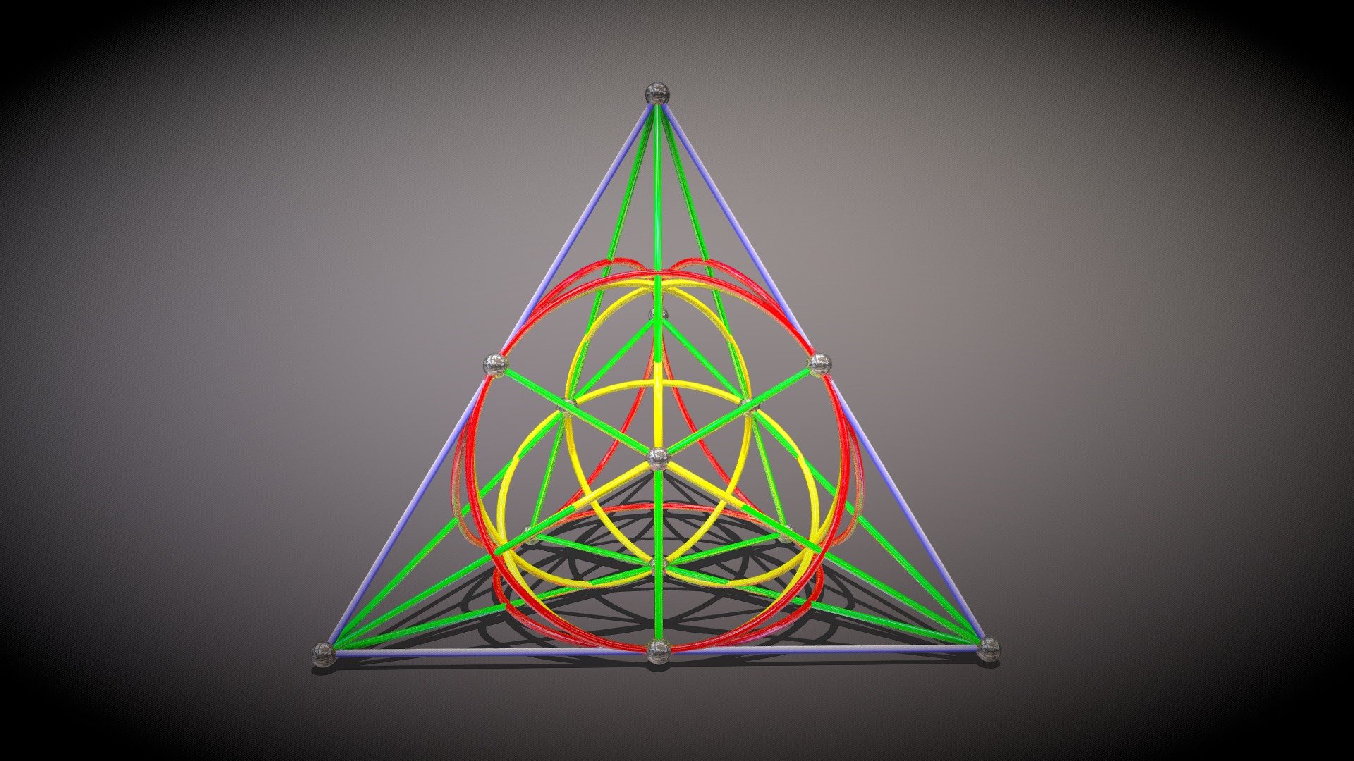 Spazio proiettivo 3D- 15 punti