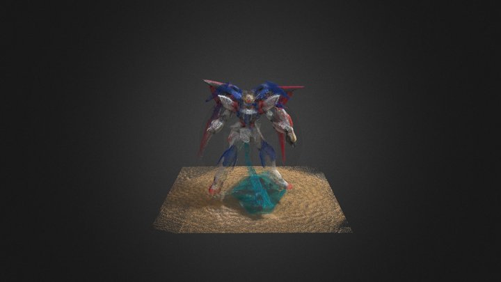 Build Strike Gundam Custom 3D Model