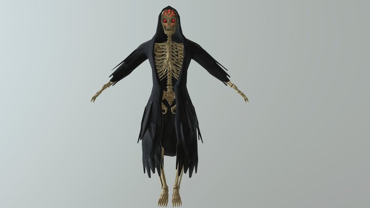 Grim Lord Varyl 3D Model