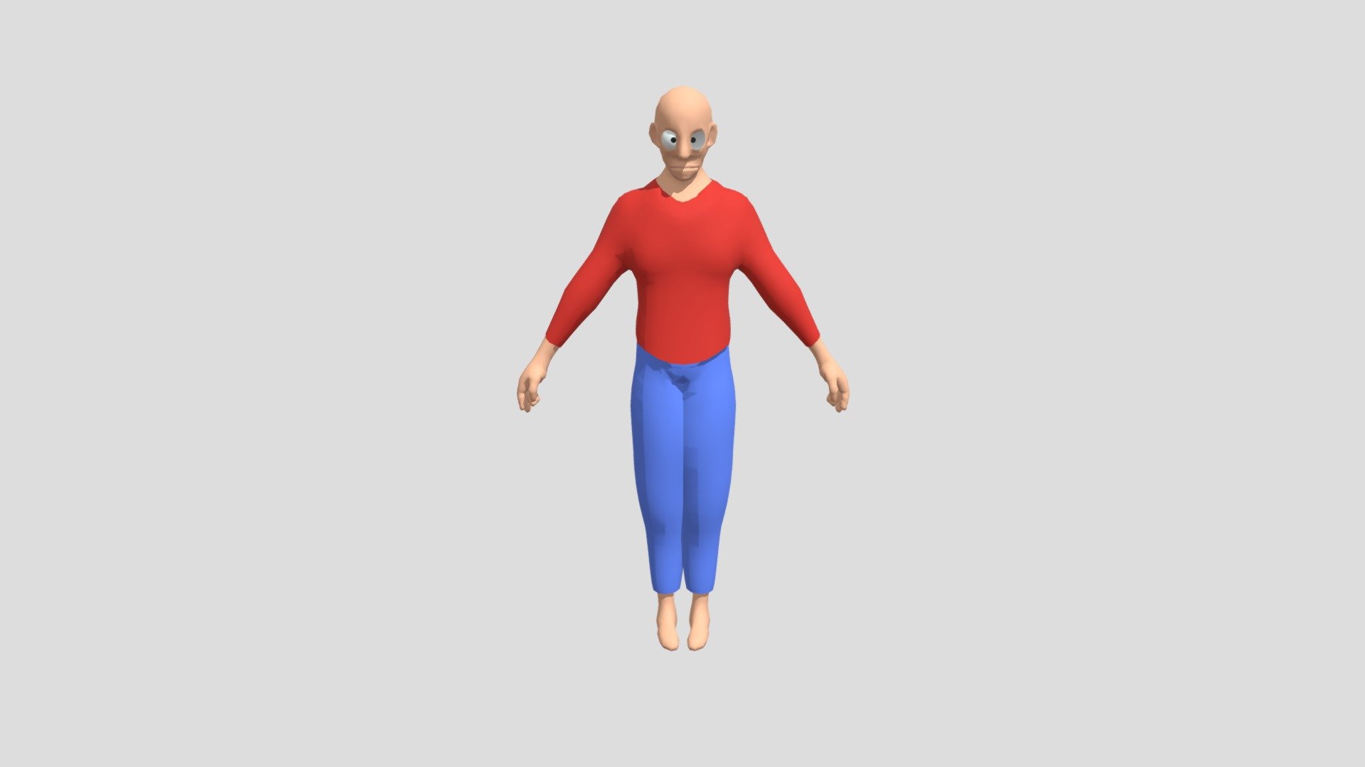Cartonnish Man model