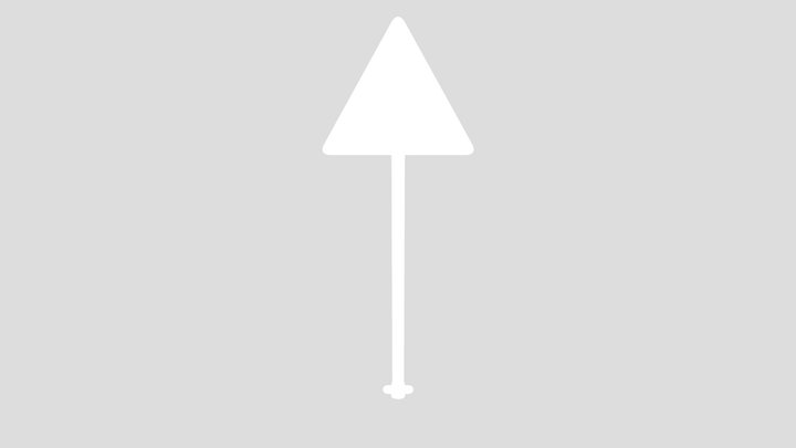 Sign Steep Incline
