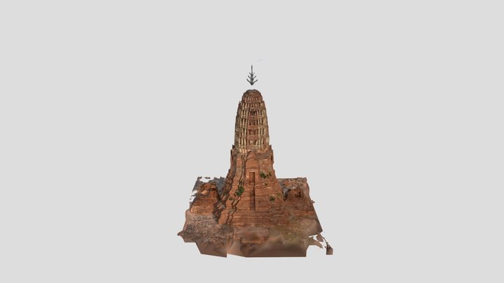 Mahathat Suphan 3D Model