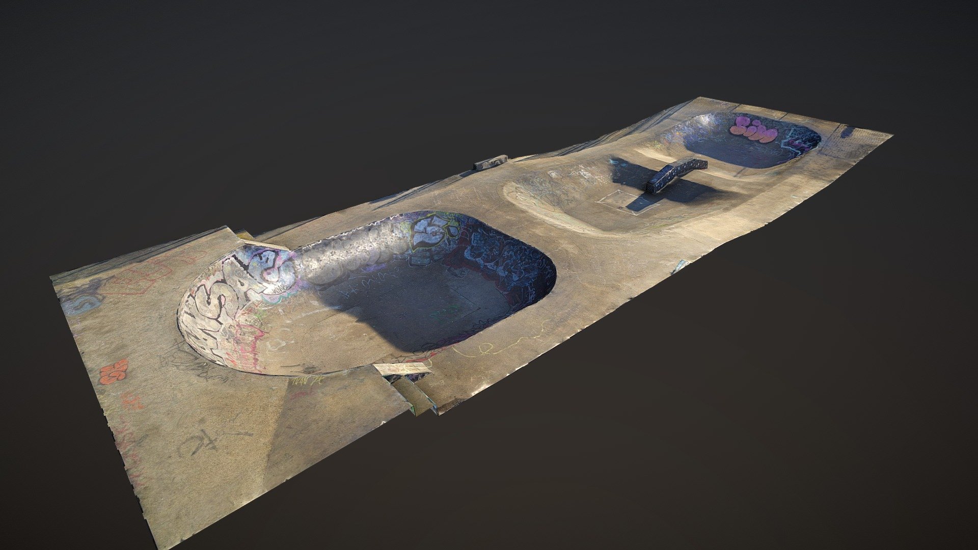 Skatepark (by artfletch) Low Detail