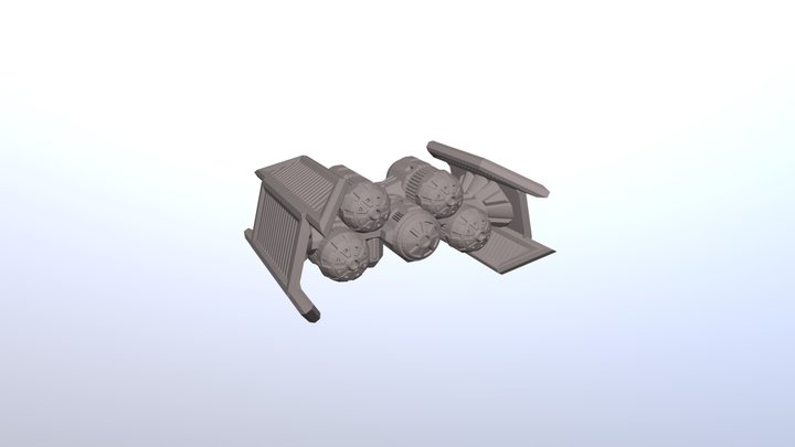 Alt TIE/in Punisher 3D Model