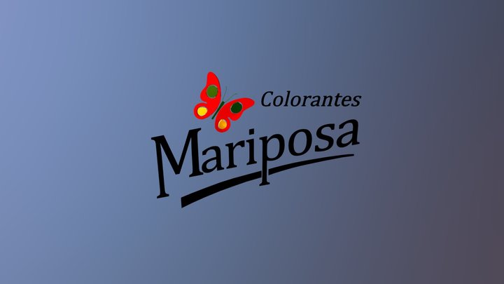 logo mariposa 3d_2 3D Model