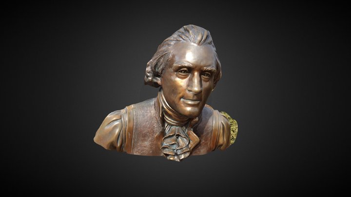 Jefferson head 1 3D Model