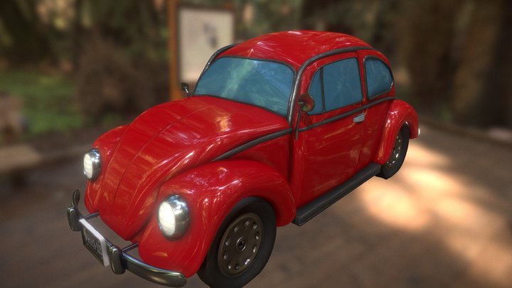 Beetle Model 3D Model