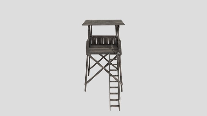 Watch_tower 3d test 3D Model