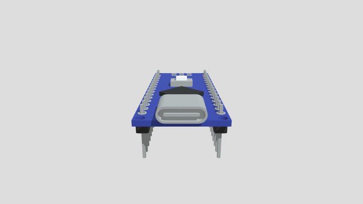 Arduino_ Nano_v3 3D Model