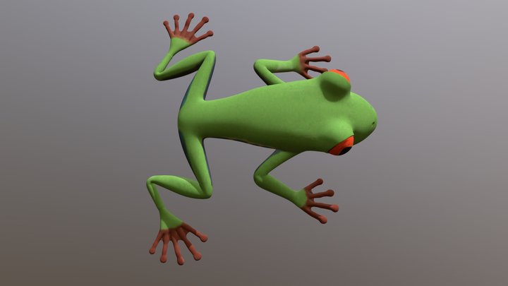 Frog 2 – Kostenloses 3D-Modell STL
