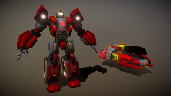 Transformers Fall Of Cybertron Scattershot – Modello 3D gratuito STL