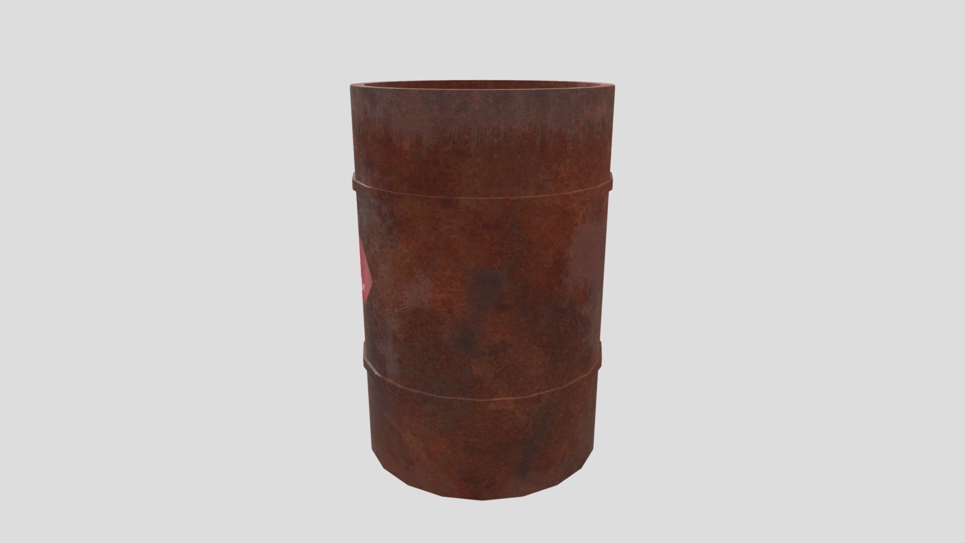 Explosive Barrel - 3D model by reegan1000 [9128724] - Sketchfab