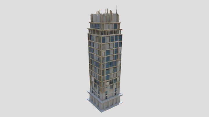 Modern Skyscraper Design 3D Model