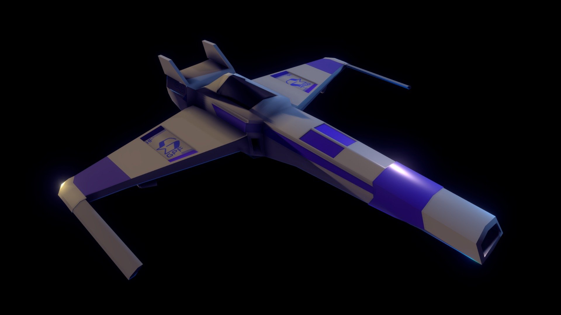 Galactic Peace Federation Jet - SOMCU - Download Free 3D model by Jacob ...