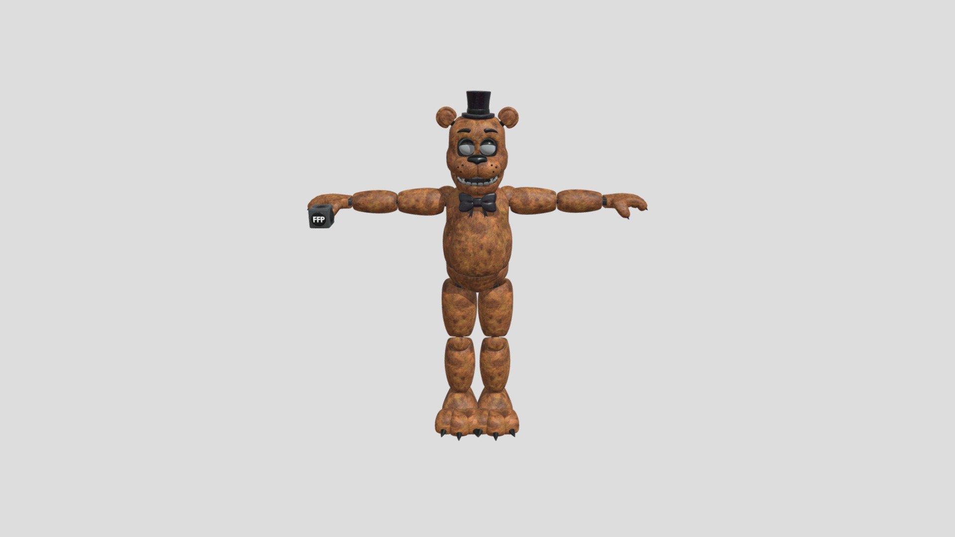 Classic Golden Freddy - Download Free 3D Model By Hebimetalforever ...