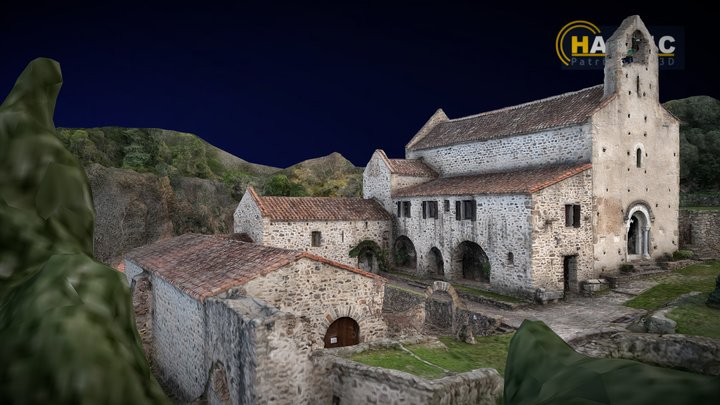Santa Maria del Vilar 3D Model