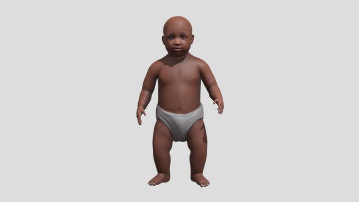 Baby 3D Model